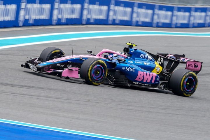 Colapinto terminó séptimo en el Gran Premio de Miami. (EFE)
