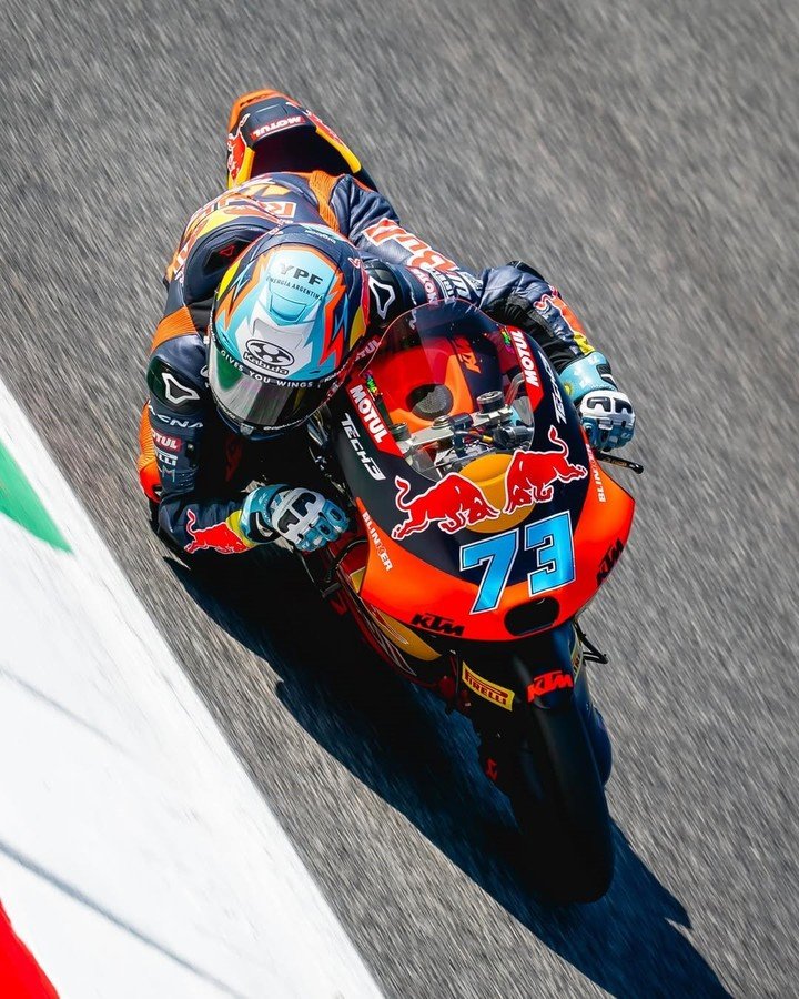 Valentín Perrone no pudo aprovechar el último intento de clasificación en Mugello y partirá desde el 16° puesto este domingo.
(@valentinperrone73 en IG). 