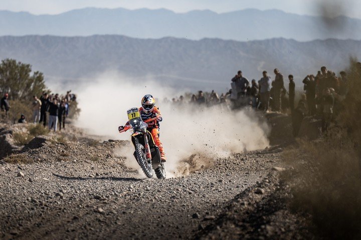 Luciano Benavides subió un puesto en la general. (Red Bull Pool)