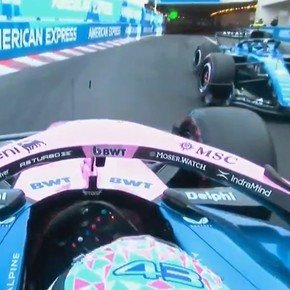 El toque de Colapinto con Sainz y el posterior pedido de disculpas