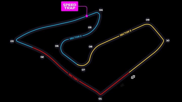 Así es el Red Bull Ring de Austria. (@F1)