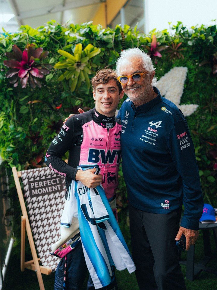 Briatore volvió a hablar bien de Fran.