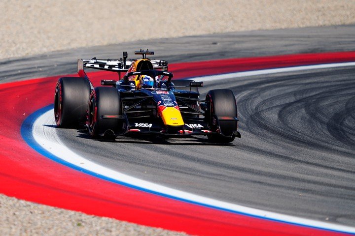 El Red Bull de Verstappen (EFE).