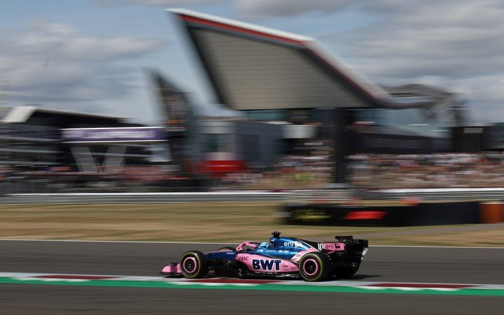 El Alpine de Pierre Gasly.
