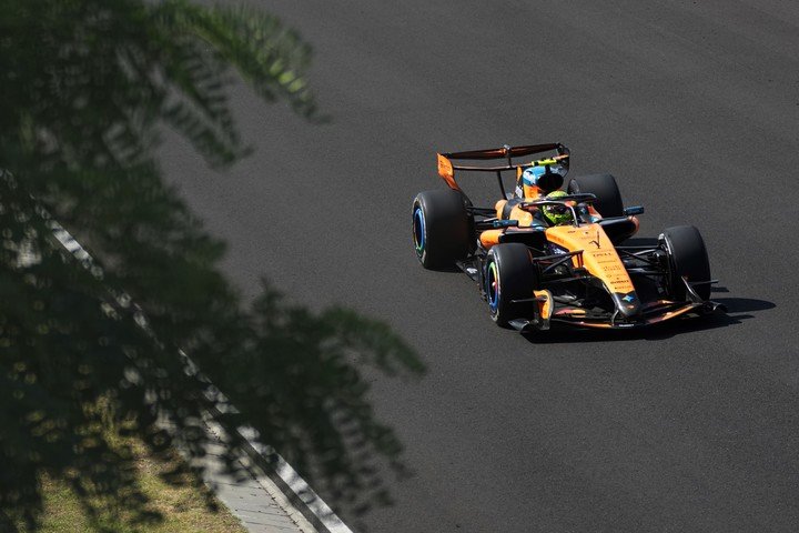 Lando Norris firmó un fin de semana soñado. (AP)