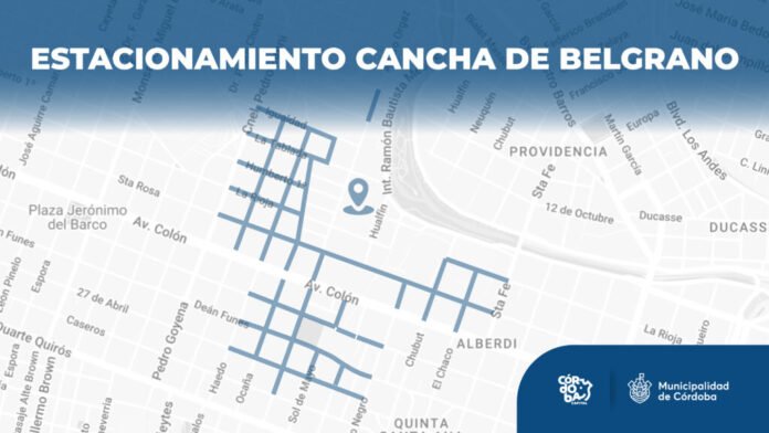 Estacionamiento controlado: cómo funcionará durante el partido entre Belgrano y Rosario Central en el Estadio Julio César Villagra