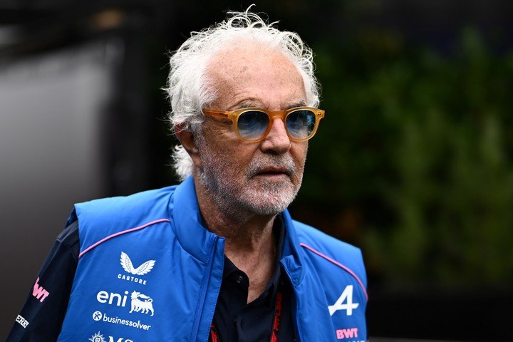 Briatore reconoció que Alpine no estuvo a la altura. (EFE/EPA/JOEL CARRETT)
