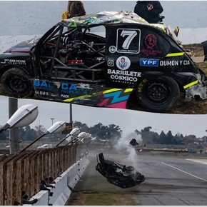 Video: impresionante accidente en una categoría regional en el autódromo de Olavarría