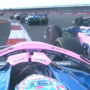 La calentura de Colapinto con Gasly: "Lo hablaremos después"