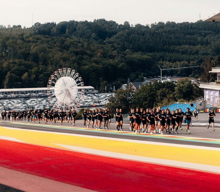 Así fue la última Run for Anthoine. (@PierreGasly)