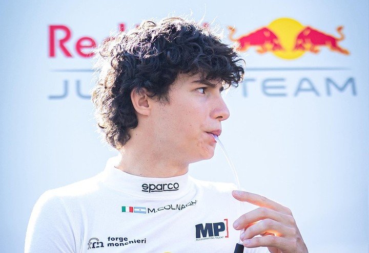 Mattia Colnaghi en el GP de Austria. (Red Bull Junior Team)