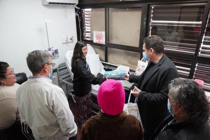 Festejo del día de las Infancias junto a los niños y niñas internados en el Hospital Infantil