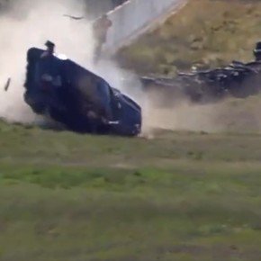 Video: impresionante palo en el TC 2000 en la carrera en Toay