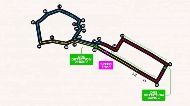 Así es el circuito callejero de Bakú