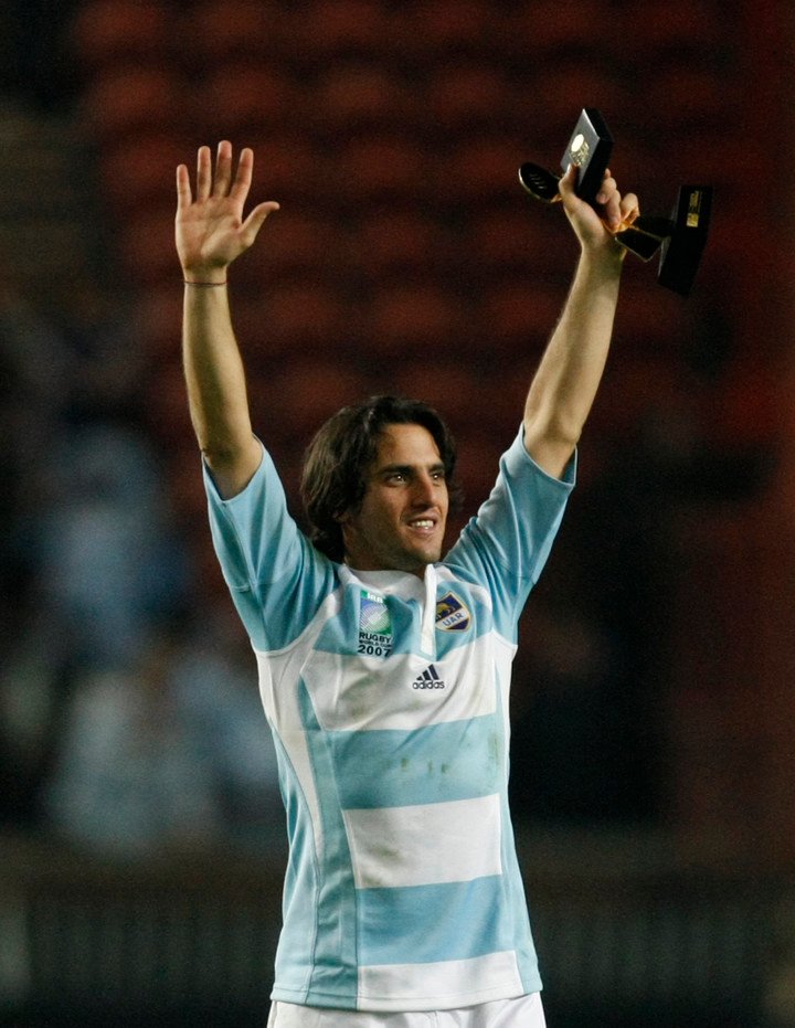 Pichot en el histórico Mundial 2007.
