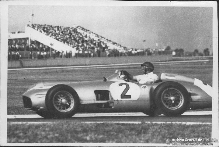 Juan Manuel Fangio, GP de Buenos Aires 1953. @Acumar