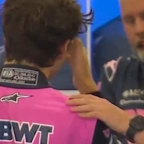 Video: el gesto de Colapinto con su equipo tras su error