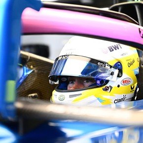 Con un guiño a Boca: el casco especial que usará Colapinto en Austin
