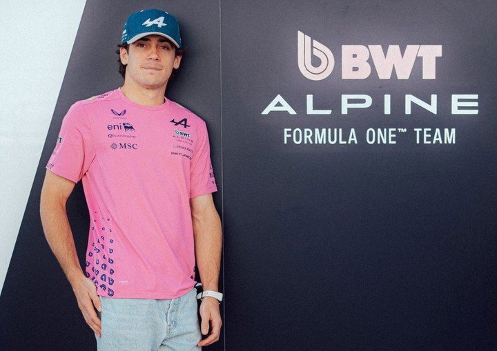 Franco Colapinto, en la previa del GP de Austin (Prensa Alpine).