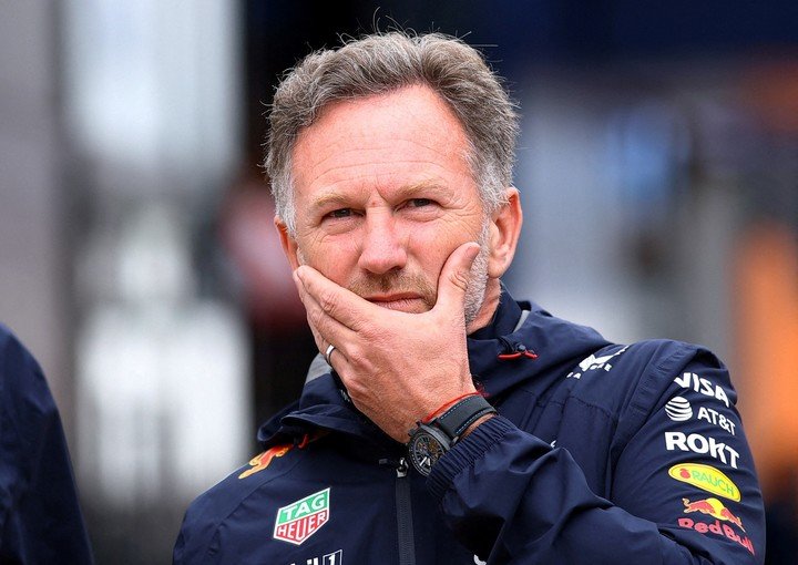 Christian Horner en su etapa como jefe de Red Bull en 2025.
(REUTERS).