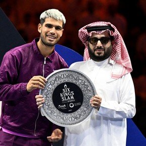Oficial: Arabia Saudita anunció la suspensión del Six Kings Slam, el torneo de exhibición que reúne a los seis mejores tenistas del circuito ATP