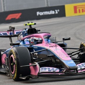 Colapinto le pegó a la pared y largará 15° el GP de Singapur 
