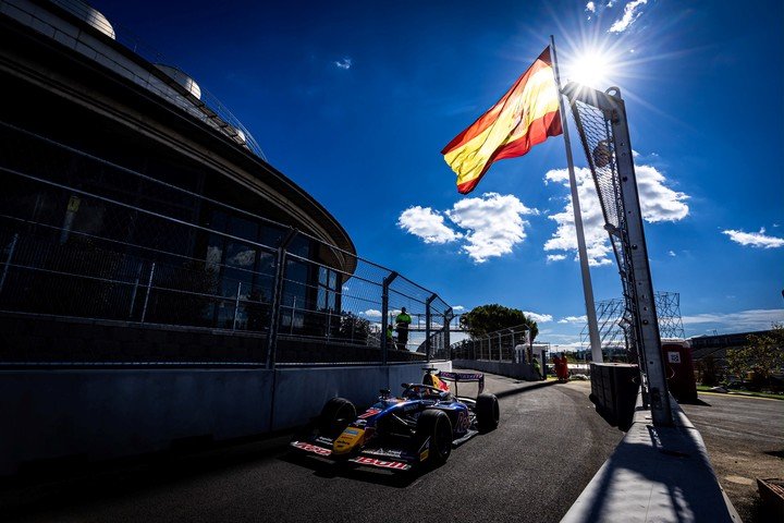 Mattia Colnaghi durante la última fecha de la F3 en Madrid, en 2026.