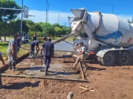 Presupuesto Participativo Barrial: amplían el playón deportivo de barrio Residencial San José