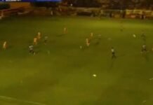 Primera Nacional: empezó casi dos horas más tarde, se jugó en penumbras y se suspendió por falta de luz