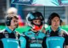 Festejo argentino en Brasil: Morelli se subió al podio en la carrera de Moto3